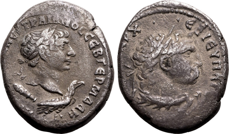 ROMAN PROVINCIAL. SELEUCIS AND PIERIA, ANTIOCH. Trajan. 
Silver tetradrachm, da...
