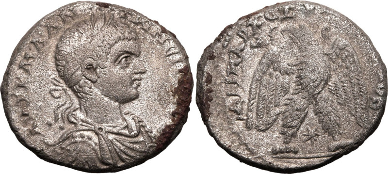 ROMAN PROVINCIAL. SELEUCIS AND PIERIA, ANTIOCH. Elagabalus. 
Billon tetradrachm...