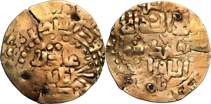 ISLAMIC. SALGHURID DYNASTY. Zangi. 
Gold dinar, AD 1161-1175. 
Obv: uncertain ...