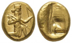 Persia, Achaemenid Empire time of Darios I and his successors.
Daric. Circa 521-485 BC. AU 8.33 g.
Ref : BMC Arabia pl. XXV, 12
EF

Provenance: NGSA N...