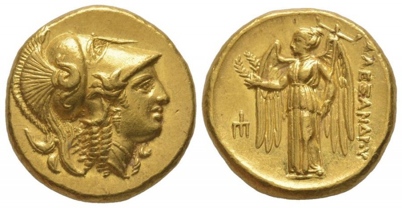 Kingdom of Macedonia, Alexander III the Great, 336-323 BC
Distater. AU 17.26 g. ...