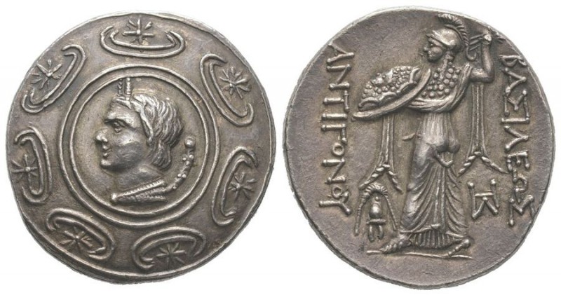 Kingdom of Macedonia, Antigonos II Gonatas 277-239 BC.
Tetradrachm AG 17.1 g. Re...