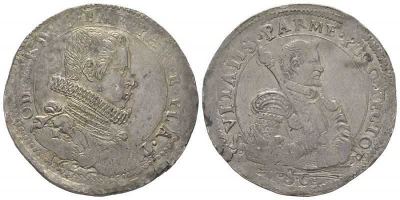 Italy, Parma, Odoardo Farnese, 1622-1646 1/2 Scudo, 1626, AG 13,85 g.
Ref : MIR ...