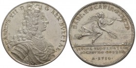 Sweden, Karl XII, 1697-1718
Silver medal, 1710, AG 32.77 g. 42 mm Ref : Hildebrand I, 157a p. 570.
EF
Provenance: NGSA, Geneva, 6, 30.11-1.12.2010, lo...