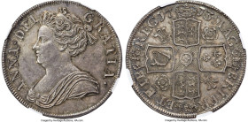 Anne Crown 1713 MS65 NGC, KM536, S-3603, ESC-1349. Plumes and Roses in angles. To paraphrase our 2018 entry for this very specimen, it doesn't get bet...