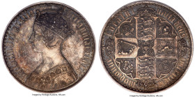 Victoria Proof "Gothic" Crown 1847 PR55 PCGS, KM744, S-3883, ESC-2571. UN DECIMO edge. Mintage: 8,000. An iconic British type that has quickly become ...
