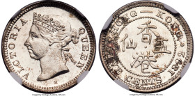 British Colony. Victoria Specimen 5 Cents 1892-H SP67 NGC, Heaton mint, KM5, Mars-C8. One of incredibly few examples of this ubiquitous type to be cer...