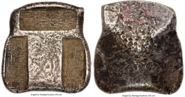 Qing Dynasty. Mu Zong (Tong Zhi) Yunnan Sanchuo Caili Fangding ("Three-Stamp Profitable Square") Sycee of 2 Taels Year 1 (1862) Certified AU53 by Gong...
