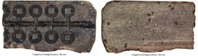 Warring States. Zhou Ban Liang Stone Mold ND (136-119 BC), Shanghai Museum-14, cf. Hartill-7.32 (for coin); Bottom of liang like M, fine workmanship. ...