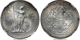 Edward VII Trade Dollar 1908-B MS65 NGC, Bombay mint, KM-T5, Prid-18. A lively rendition from this perennially popular issue, always contested when lo...