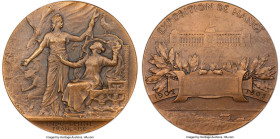 French Colony bronze "Hanoi Exposition" Medal 1903-Dated MS65 Brown NGC, By A. Patey. 50mm. Edge: Cornucopia. HID09801242017 © 2023 Heritage Auctions ...