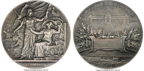 French Colony silvered-bronze "Hanoi Exposition" Medal 1903-Dated MS64 NGC, Ruedas-60. 50mm. By A. Patey. HID09801242017 © 2023 Heritage Auctions | Al...