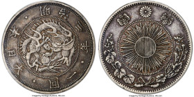 Meiji Yen Year 3 (1870) XF45 PCGS, Osaka mint, KM-Y5.2, JNDA 01-9. Type 2. HID09801242017 © 2023 Heritage Auctions | All Rights Reserved