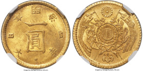 Meiji gold "High Dot" Yen Year 4 (1871) MS63 NGC, Osaka mint, KM-Y9, JNDA-01-5. High dot variety. HID09801242017 © 2023 Heritage Auctions | All Rights...