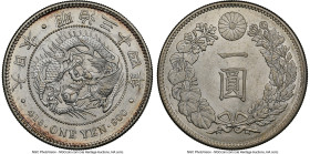 Meiji Yen Year 34 (1901) MS62 NGC, Osaka mint, KM-YA25.3, JNDA 01-10A. HID09801242017 © 2023 Heritage Auctions | All Rights Reserved