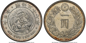 Meiji Yen Year 37 (1904) MS62 NGC, Osaka mint, KM-YA25.3. HID09801242017 © 2023 Heritage Auctions | All Rights Reserved