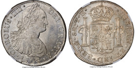 Charles IV 8 Reales 1808 Mo-TH MS63 NGC, Mexico City mint, KM109, Cal-988. HID09801242017 © 2023 Heritage Auctions | All Rights Reserved
