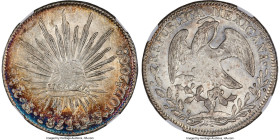 Republic 8 Reales 1851 Go-PF MS63 NGC, Guanajuato mint, KM377.8, DP-Go35. HID09801242017 © 2023 Heritage Auctions | All Rights Reserved