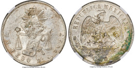 Republic 3-Piece Lot of Certified Chopmarked Pesos NGC, 1) Republic Peso 1870 Mo-C XF Details (Chopmarked) NGC, Mexico City mint, KM408.5 2) Republic ...