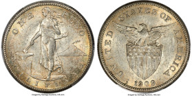 USA Administration Peso 1909-S MS61 PCGS, San Francisco mint, KM172. HID09801242017 © 2023 Heritage Auctions | All Rights Reserved
