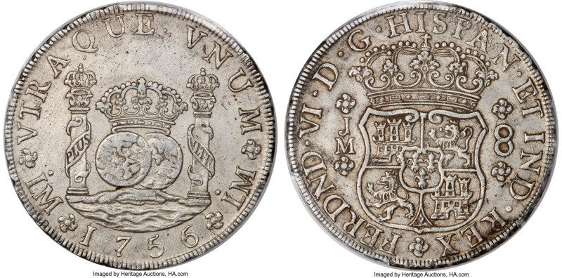 3-Piece Lot of Certified Assorted Spanish Colonial "Pillar" 8 Reales, 1) Peru. F...