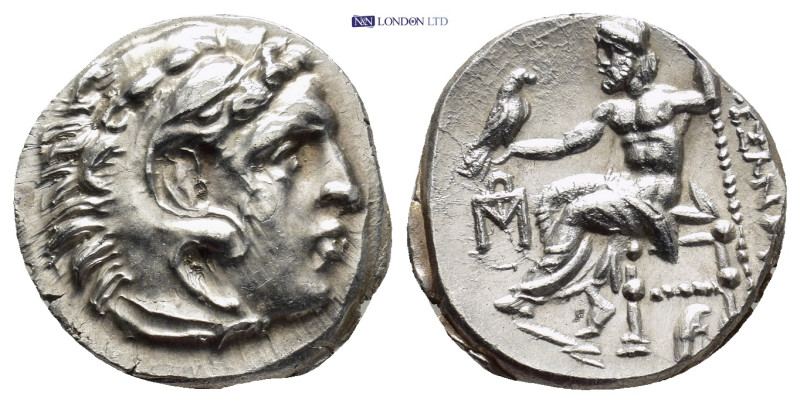 KINGS OF MACEDON. Alexander III the Great (336-323 BC). AR drachm (17mm, 4.34 g)...