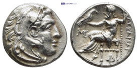 KINGS OF MACEDON. Alexander III 'the Great' (336-323 BC). Drachm. (16mm, 4.29 g) Abydos(?). Obv: Head of Herakles right, wearing lion skin. Rev: AΛΕΞΑ...