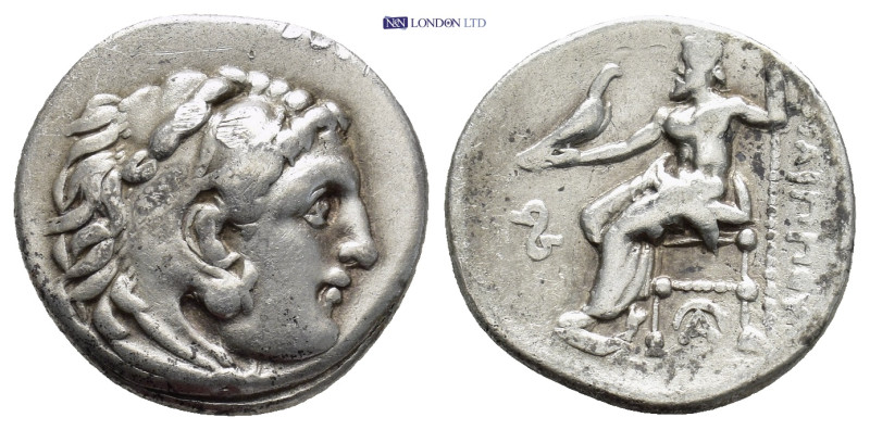 KINGS OF MACEDON. Philip III Arrhidaios (323-317 BC). AR Drachm. (18mm, 4.25 g) ...