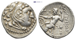 ISLANDS off IONIA. Chios. (Circa 290-275 BC). In the name and types of Alexander III of Macedon. AR Drachm (18mm, 4.14 g) Obv: Head of Herakles right,...