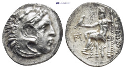 KINGS OF MACEDON. Alexander III ‘the Great’, 336-323 BC. Drachm (18mm, 4.17 g), Abydos, struck under Lysimachos, circa 301-297. Head of Herakles to ri...