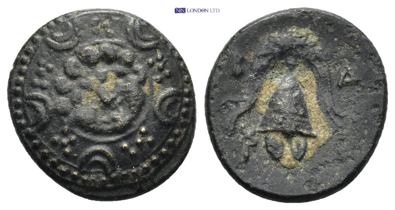MACEDONIAN KINGDOM. Alexander III the Great (336-323 BC). AE (17mm, 3.5 g). ca. ...