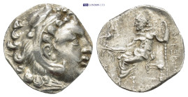 ISLANDS off IONIA. Chios. (Circa 290-275 BC). In the name and types of Alexander III of Macedon. AR Drachm (17mm, 4.0 g) Obv: Head of Herakles right, ...