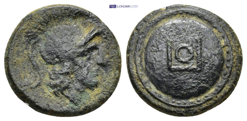 PAMPHYLIA. Aspendos. late 4th-3rd century BC. (4.5 Gr. 17mm).
 Head of Athena to...