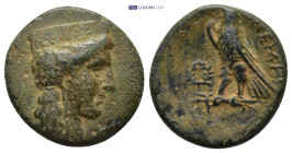 PTOLEMAIC KINGS of EGYPT. Ptolemy I Soter. As satrap, 323-305 BC. Paphos mint. (5.92 Gr. 19mm.)
 Head of Aphrodite Paphia right, wearing polos 
Rev. E...