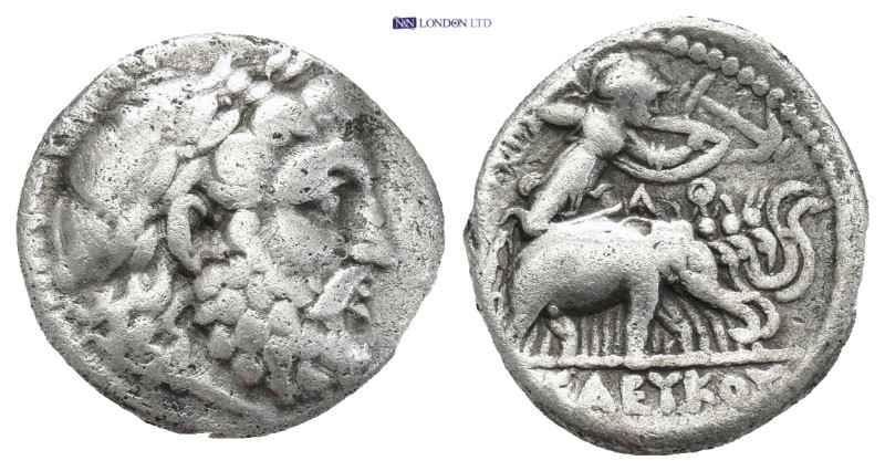 SELEUKID KINGDOM. Seleukos I Nikator (312-281 BC). AR Drachm. (16mm, 4.0 g) Sele...