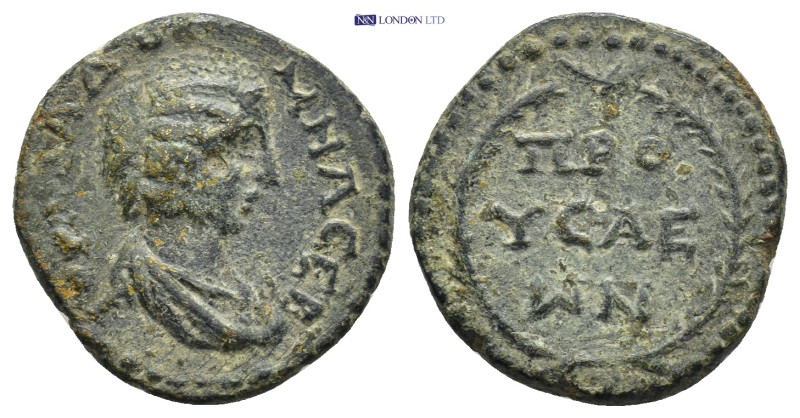 BITHYNIA. Prusa ad Olympum. Julia Domna, wife of Septimius Severus. Augusta, 193...