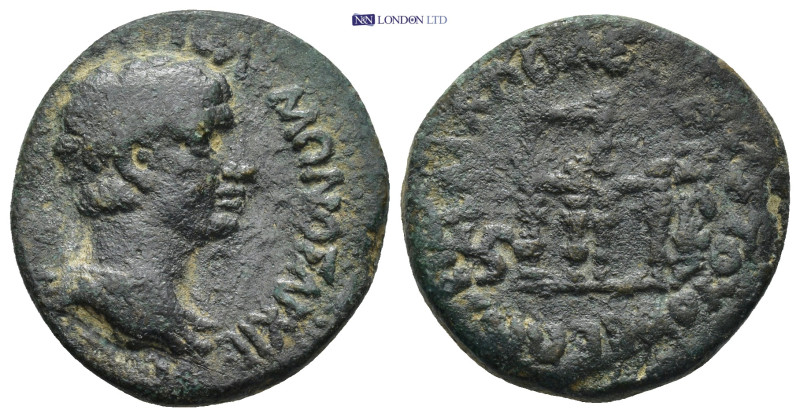 CILICIA, Olba. M. Antonius Polemo. High priest, circa AD 17-36. AE (13.6 Gr. 23m...