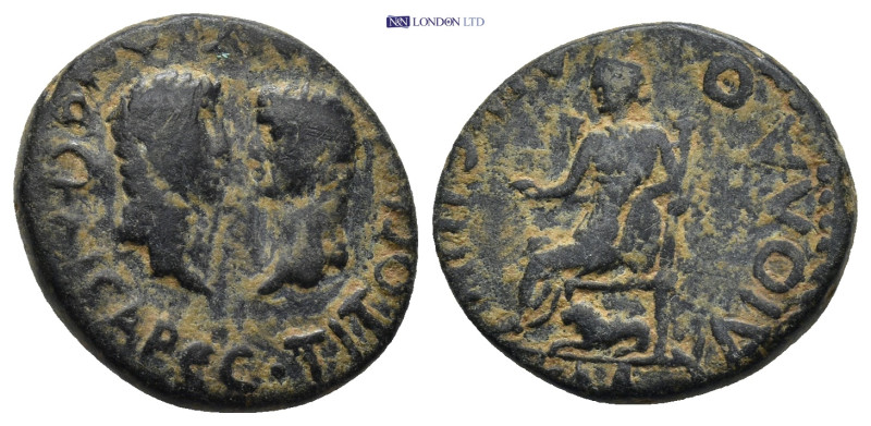 Lycaonia, Laodicea Catacecaumene. Titus and Domitian (reign of Vespasian 69-79 A...