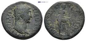 MYSIA. Attaea. Trajan (98-117). Ae. (20mm, 6.74 g) C. Antius A. Iulius A.f. Quadratus, proconsul, AD 109/10. Obv: ΑΥΤ ΝΕΡΒΑϹ ΚΑΙ ΤΡΑΙΑΝΟϹ. Laureate he...
