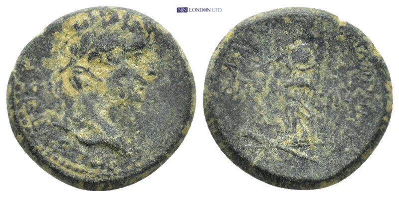 PHRYGIA. Apameia. Tiberius (14-37). AE. (5.45 Gr. 19mm.) Marcus Manneius, magist...