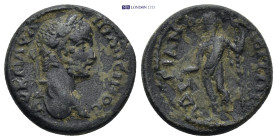 PHRYGIA. Hadrianopolis-Sebaste. Caracalla (198-217). Ae. Obv: AV K M AV ANTΩNEINOC. Laureate bust right. Rev: AΔΡΙΑΝΟΠΟΛΕΙΤΩN. Dionysos standing facin...