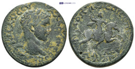 PHRYGIA. Philomelium. Severus Alexander (222-235). Ae. (31mm, 19.16 g) Paulos, son of Hadrianos, magistrate. Obv: ΑV Κ Μ ΑV СЄV ΑΛЄΞΑΝΔΡΟС. Laureate h...