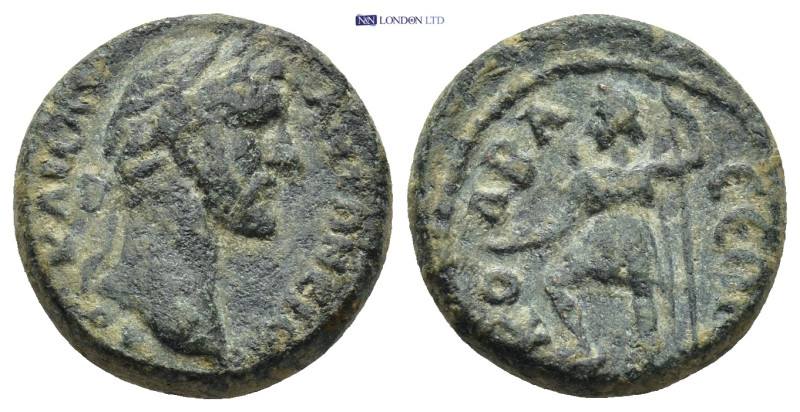 Pisidia. Kolbasa . Antoninus Pius AD 138-161. AE (5.73 Gr. 18mm.)