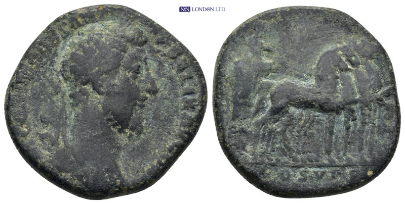 Commodus (177-192) - AE Sestertius Rome (19.53 Gr. 23mm.)
Laureate head right 
R...