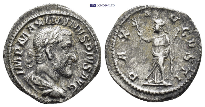 Maximinus I. (235-238 AD). AR Denarius (19mm, 3.29 g), Roma (Rome), 235-236 AD. ...