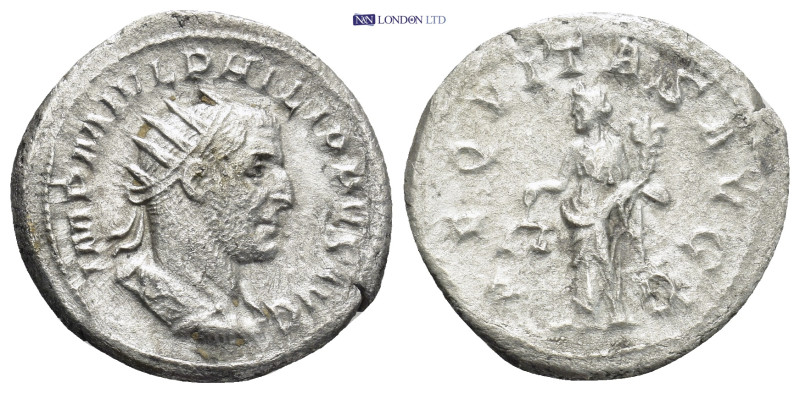 Philip I, 244-249. Antoninianus (22mm, 3.7 g), Rome, 246. IMP M IVL PHILIPPVS AV...