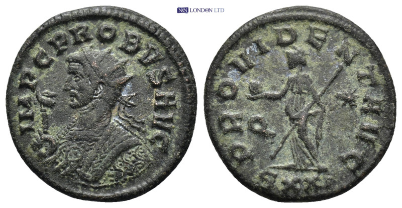 Probus AD 276-282. Ticinum Antoninianus Æ (21mm., 3.93 g). IMP C PROBVS AVG, rad...