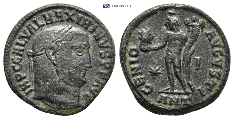 Maximinus Daia Antioch, 312 AD. Æ follis, (21mm, 5.0 g). IMP C GAL VAL MAXIMINVS...