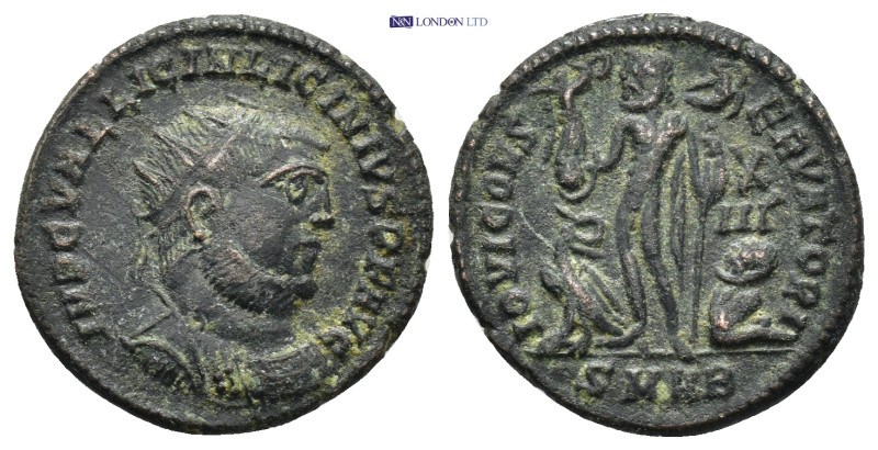 LICINIUS I, 308-324 AD. AE, Follis. (20mm, 3.31 g). Cyzicus. Obv: IMP C VAL LICI...