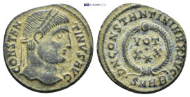 Constantine I (the Great) - Wreath Centenionalis. 325-326 AD. Heraclea (2.98 Gr. 19mm.)
Legend with diademed bust right. 
Rev. VOT / XXX in two lines ...